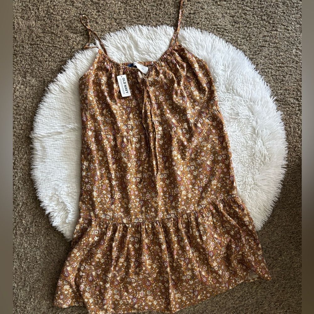 Old Navy Floral Dress‎ New Women’s Size Medium Tall